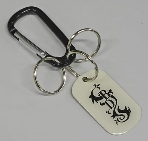 Black Dragon Tokyo Revengers Team Dog Tag Charm First Original Picture Exhibition Shibuya Koto Settlement Meeting Limited Charm [USED]