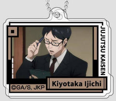 Ijichi Kiyotaka Jujutsu Kaisen Decofla Acrylic Key Chain Vol.2 C Box Key Ring [USED]