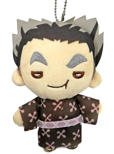 Kotaro Bokuto Haikyu!! TO THE TOP Nitotan Carnival Plush Toy with Ball Chain Key Ring [USED]
