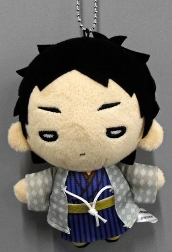 Keiji Akaashi Haikyu!! TO THE TOP Nitotan Carnival Plush Toy with Ball Chain Key Ring [USED]