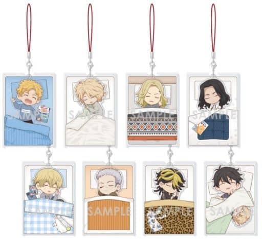 Ken Ryuguji, etc. Tokyo Revengers Good Night Acrylic Strap All 8 Types Set Key Ring [USED]