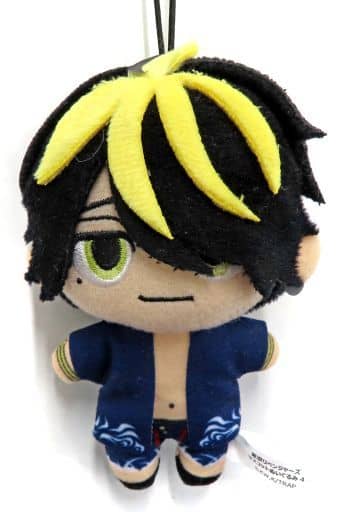 Kazutora Hanemiya Tokyo Revengers Mascot Plush 4 Namco Limited Key Ring [USED]