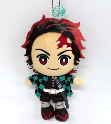 Tanjiro Kamado Demon Slayer: Kimetsu no Yaiba Plush Key Chain Universal Studios Japan 2021 Limited Key Ring [USED]