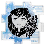 Muichirou Tokitou Demon Slayer: Kimetsu no Yaiba Connected Acrylic Puzzle Collection Part 2 Koyoharu Gotoge Original Picture Exhibition Limited Key Ring [USED]