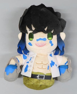 Inosuke Hashibira Demon Slayer: Kimetsu no Yaiba Potetto Mascot Plush Toy Kimetsu Gakuen AGF21 Ver. animate Girls Festival 2018 Limited Key Ring [USED]