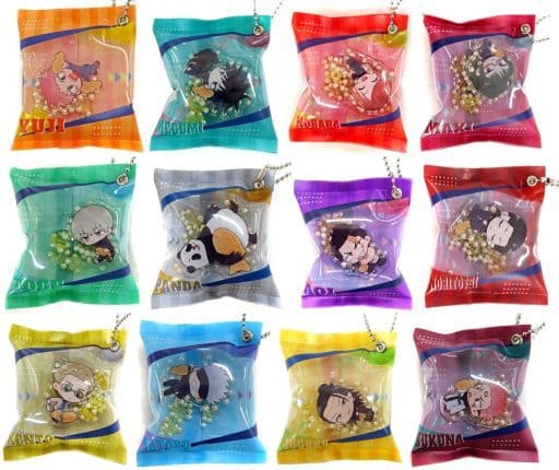 Yuji Itadori, etc. Jujutsu Kaisen Sweets-Style Acrylic Charm Taiyaki Ver. SEGA Limited All 16 Types Set Charm [USED]