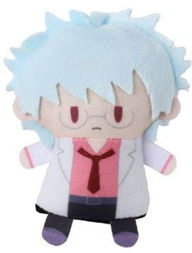 Gintoki Sakata Gintama PUPPELA Finger Mascot Collection Grade 3Z Ginpachi-Sensei Ver. Key Ring [USED]