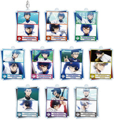 Eijun Sawamura, etc. Ace of Diamond Act II Trading Acrylic Keychains Part 2 All 10 Types Set Key Ring [USED]