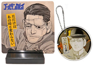 Mokutaro Kikuta Golden Kamuy Famous Scene Diorama Collection Key Ring [USED]