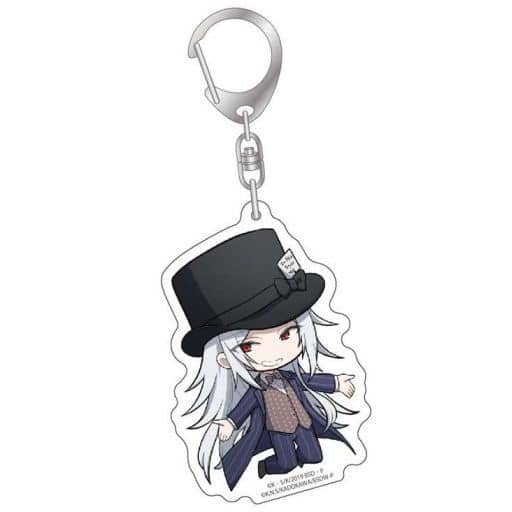 Tatsuhiko Shibusawa Bungo Stray Dogs Deformed Acrylic Key Chain Key Ring [USED]