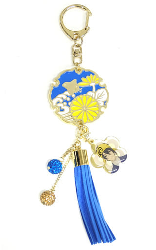 Mikazuki Munechika Touken Ranbu: Hanamaru Japanese Style Strap Taiwan Limited Key Ring [USED]