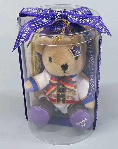 Tokiya Ichinose Uta no Prince Sama Mini Bear Pri Strap Maji LOVELIVE 7th STAGE Limited Key Ring [USED]