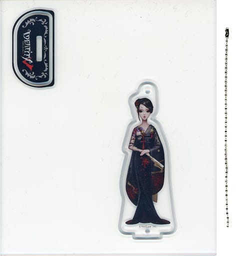 Geisha Michiko Identity V Trading Acrylic Stand Keychain Model Sheet SSR HUNTER Key Ring [USED]