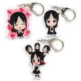 Kaguya Shinomiya Ver. Kaguya sama Love is War 2nd Season Kaguya-Sama Wants to Look Back? Memories Acrylic Charm Set Key Ring [USED]