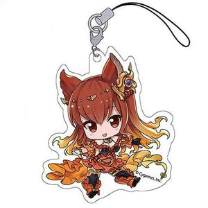 Anthuria GRANBLUE FANTASY Petanko Trading Acrylic Straps Vol.1 Key Ring [USED]