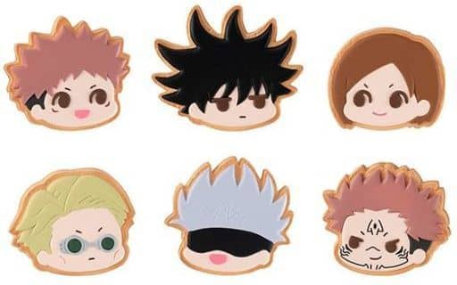 Satoru Gojo, etc. Jujutsu Kaisen Charm Patisserie Series All 6 Types Set Charm [USED]