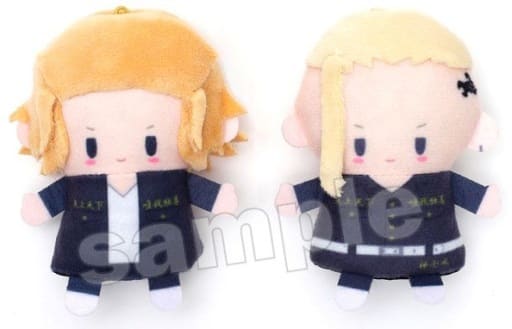 Manjirou Sano Ken Ryuguji Tokyo Revengers Puppela Finger Mascot 2nd Key Ring [USED]