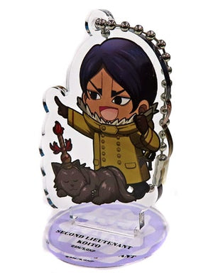 Otonoshin Koito Golden Kamuy Deformed Character Trading Acrylic Stand Key Chain Universal Limited Key Ring [USED]