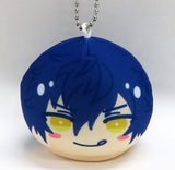 Jun Sazanami Benefit Ver. Ensemble Stars!! Omanjuu Niginigi Mascot Next 5 Sofmap Limited Box Purchase Privilege Key Ring [USED]