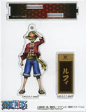 Monkey D. Luffy One Piece Strong Collection Acrylic Stand Charm Mugiwara Store & Tongari Store Limited Key Ring [USED]