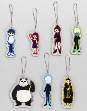 Yuta Okkotsu, etc. Jujutsu Kaisen 0 Blind Type Acrylic Key Chain All 7 Types Set Key Ring [USED]