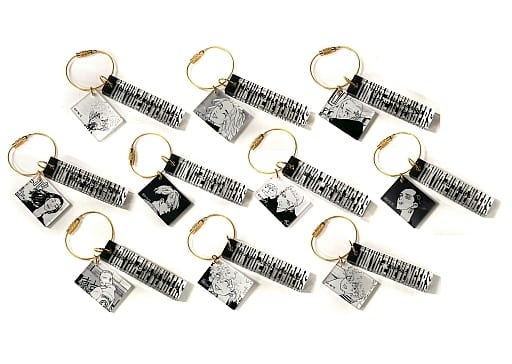 Ken Ryuguji, etc. Tokyo Revengers Memorial Acrylic Plate Collection Black Original Art Exhibition Tokyo Manji Revengers Exhibition Limited All 10 Types Set Key Ring [USED]