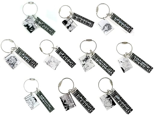 Shuji Hanma, etc. Tokyo Revengers Memorial Acrylic Plate Collection White Original Art Exhibition Tokyo Manji Revengers Exhibition Limited All 10 Types Set Key Ring [USED]