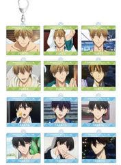 Junta Azumaya, etc. DAKAICHI -I'm being harassed by the sexiest man of the year- Movie: Spain Arc Trading Scene Acrylic Key Chain All 12 Types Set Key Ring [USED]