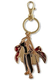 Trafalgar Law One Piece Kirie Art Stained Glass Style Keychain Key Ring [USED]