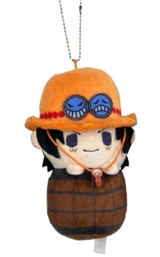 Portgas D. Ace One Piece Pyokonui Mascot Key Ring [USED]