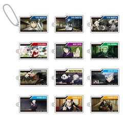 Maki Zenin, etc. Jujutsu Kaisen 0 Trading Scene Acrylic Key Chain All 12 Types Set Key Ring [USED]