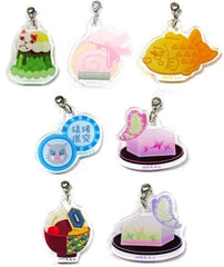 Nezuko Kamado, etc. Demon Slayer: Kimetsu no Yaiba Random Acrylic Charms Vol.1 All 7 Types Set Charm [USED]