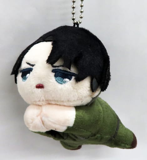 Levi Ackerman Coat Ver. Attack on Titan Hagu Chara Collection animate Limited Box Purchase Privilege Key Ring [USED]
