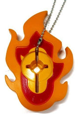 Kyojuro Rengoku Demon Slayer: Kimetsu no Yaiba 3D File Series Nichirin Swords Umbrella Marker Mascot Key Ring [USED]