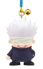 Satoru Gojo Jujutsu Kaisen 0 Fancy Characters Netsuke Mascot Key Ring [USED]
