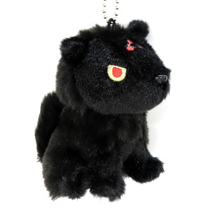 Gyokuken Black Jujutsu Kaisen Minimi! Jutsushiki Mascot Jump Shop Limited Key Ring [USED]