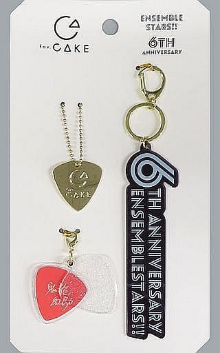 Kuro Kiryu Ensemble Stars!! Anniversary Rock Pick Charm Charm [USED]