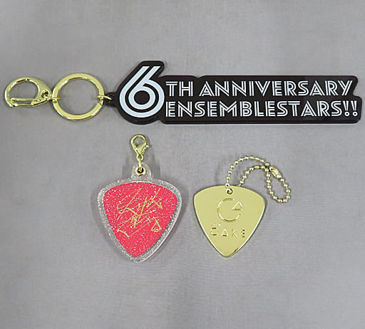 Hiiro Amagi Ensemble Stars!! Anniversary Rock Pick Charm Pick Charm Charm [USED]