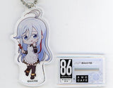 Vladilena Milize 86 Mini Character Acrylic Stand Key Chain AMO CAFE Limited Key Ring [USED]