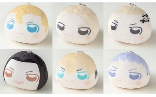 Chifuyu Matsuno, etc. Tokyo Revengers Hoppita Trading Mascot All 6 Types Set Key Ring [USED]