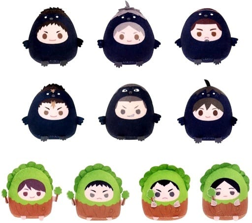 Daichi Sawamura, etc. Haikyu!! Tenorins Collection 2 All 10 Types Set Key Ring [USED]