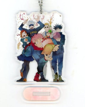 Satoru Gojo, etc. Jujutsu Kaisen Eugene Torajo Birthday 2022 Acrylic Stand Key Chain Made-to-Order Limited Key Ring [USED]