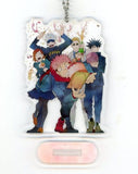 Satoru Gojo, etc. Jujutsu Kaisen Eugene Torajo Birthday 2022 Acrylic Stand Key Chain Made-to-Order Limited Key Ring [USED]