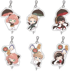 Anya Forger, etc. SPY x FAMILY Connect! Acrylic Charm Vol.1 All 6 Types Set Charm [USED]