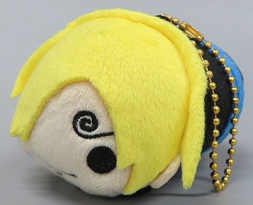 Sanji Onepiece Film Gold Ver. One Piece Minicoro Mascot Key Ring [USED]