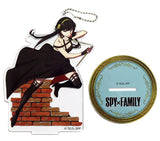Yor Forger Teaser Visual Cool Ver. SPY x FAMILY Big Clear Keychain with Stand Key Ring [USED]