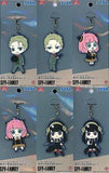 Yor Forger, etc. SPY x FAMILY Rubber Mascot Vol.1 All 6 Types Set Key Ring [USED]