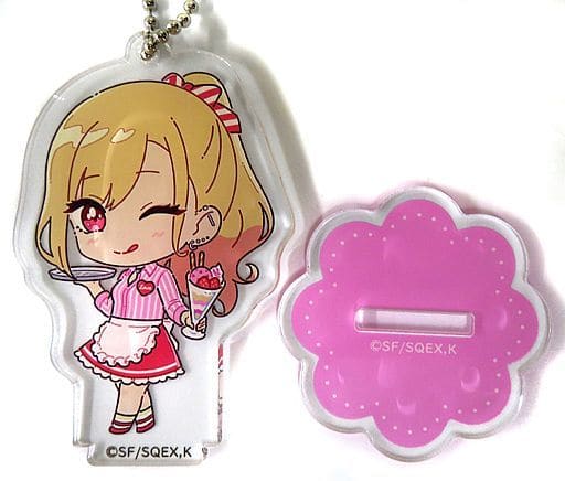 Marin Kitagawa My Dress-Up Darling Trading Acrylic Stand Keychain Collaboration Cafe Limited Key Ring [USED]