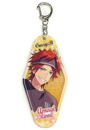 Rinne Amagi Ensemble Stars!! Hanatomo Acrylic Key Chain Group A Chinese First Anniversary Cafe Limited Key Ring [USED]