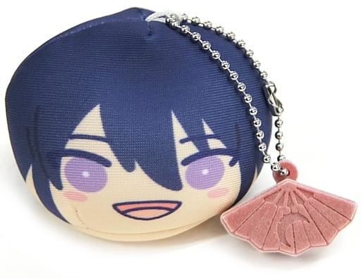 Souma Kanzaki Smile Ver. Ensemble Stars! Omanju Nigi Nigi Mascot Plus 4th amiami Limited Box Purchase Privilege Key Ring [USED]